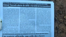 Tchad : Dr. Ahmat Yacoub alerte des défis au-delà de la transition