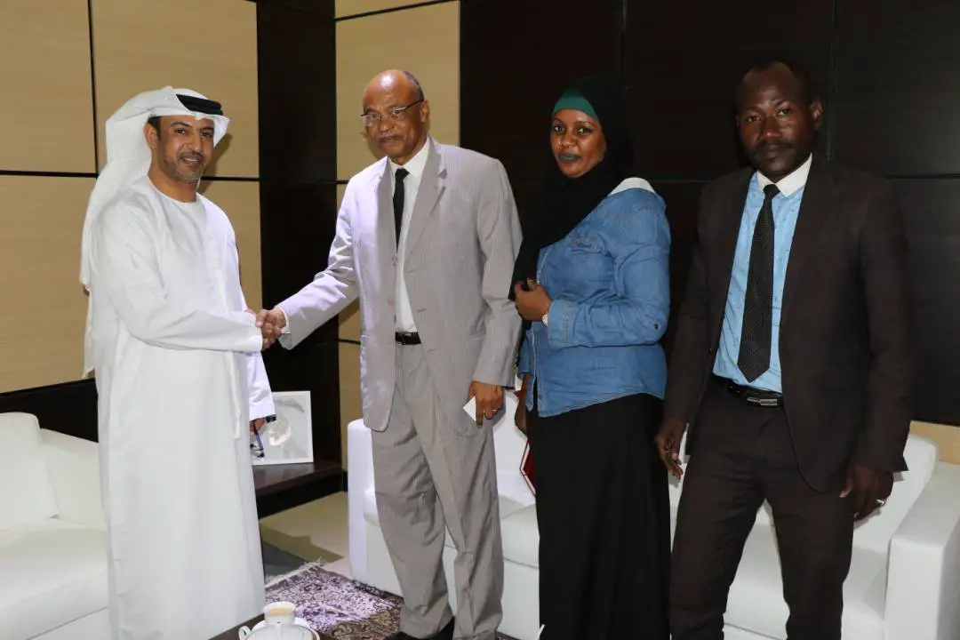 Ahmat Yacoub Dabio s'est entretenu ce mercredi 28 mars 2018 avec l'ambassadeur des Emirats Arabes Unis au Tchad.