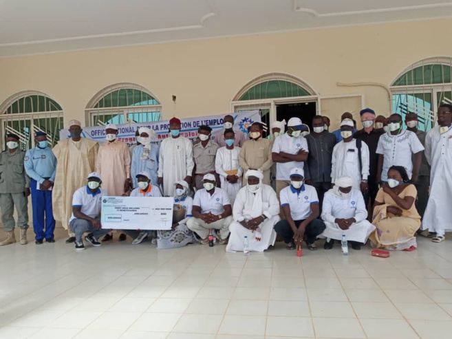 Tchad : à Amdjarass, l'ONAPE finance 22 millions Fcfa pour 13 promoteurs de projets Tchad : à Amdjarass, l'ONAPE finance 22 millions Fcfa pour 13 promoteurs de projets