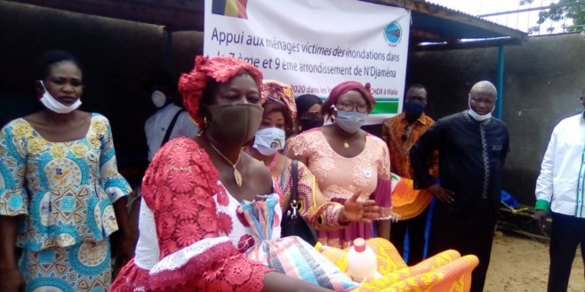 Tchad : l'ONG ACHDR apporte son appui aux sinistrés de N'Djamena Tchad : l'ONG ACHDR apporte son appui aux sinistrés de N'Djamena