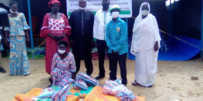 Tchad : l'ONG ACHDR apporte son appui aux sinistrés de N'Djamena Tchad : l'ONG ACHDR apporte son appui aux sinistrés de N'Djamena