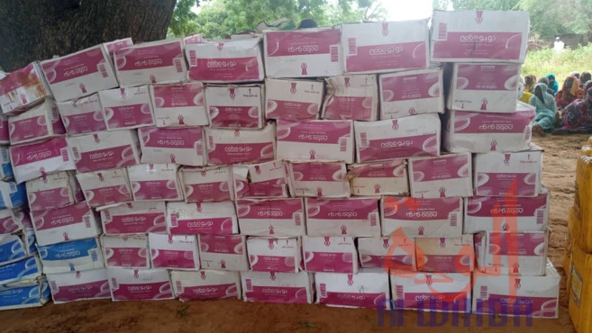 Tchad : le Sila réceptionne une assistance alimentaire pour ses sinistrés