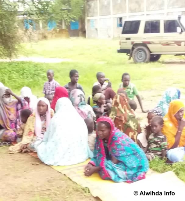 Tchad : à Kerfi, des familles relogées dans une école après d'éprouvantes inondations. © Mahamat Issa Gadaya/Alwihda Info