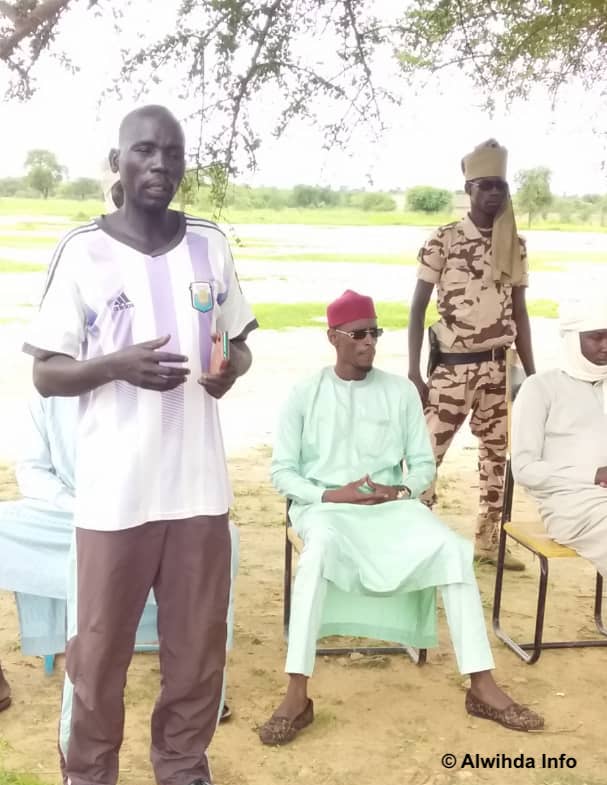 Tchad : à Kerfi, des familles relogées dans une école après d'éprouvantes inondations. © Mahamat Issa Gadaya/Alwihda Info