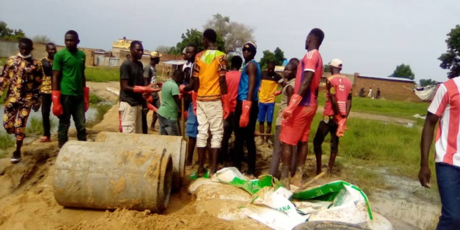 Tchad : des actions citoyennes d’aménagement à Walia pour faire face aux inondations