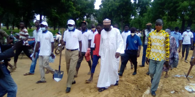 Tchad : des actions citoyennes d’aménagement à Walia pour faire face aux inondations