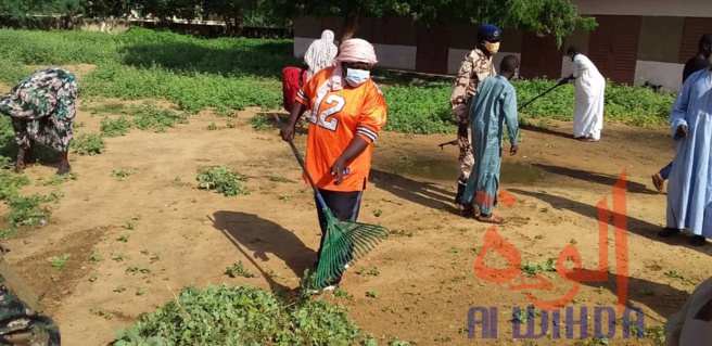 Tchad : à Ati, le préfet Fatimé Boukar prend les devants pour les actions citoyennes. © Hassan Djidda Hassan/Alwihda Info