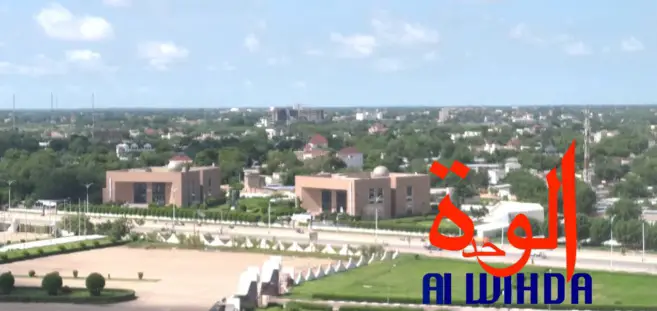 Une vue de la capitale N'Djamena. © Ben Kadabio/Alwihda Info