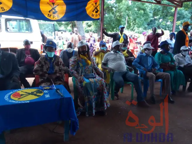 Tchad : une mission du parti MPS au Logone Occidental auprès de la population. © Golmem Ali/Alwihda Info