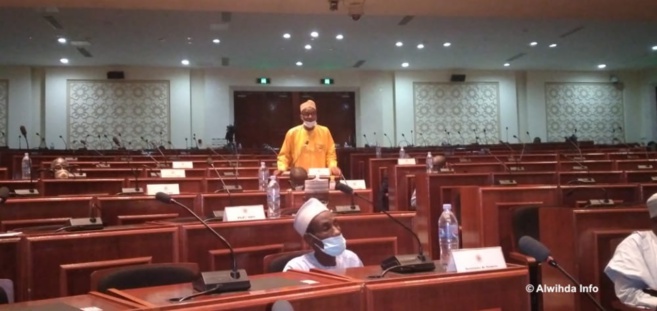 Le député Saleh Kebzabo, le 18 septembre 2020 à l'Assemblée nationale du Tchad. © Ben Kadabio/Alwihda Info Le député Saleh Kebzabo, le 18 septembre 2020 à l'Assemblée nationale du Tchad. © Ben Kadabio/Alwihda Info