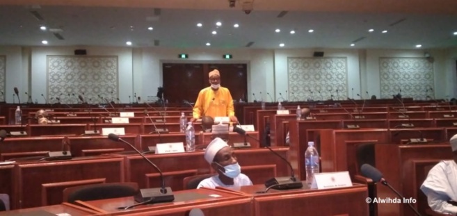 Le député Saleh Kebzabo, le 18 septembre 2020 à l'Assemblée nationale du Tchad. © Ben Kadabio/Alwihda Info