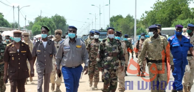 Tchad - Covid-19 : descente de la commission mixte dans les agences de voyage. © Malick Mahamat/Alwihda Info