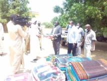 Tchad : au Batha, un don du PADS aux sinistrés d'inondations. © Hassan Djidda/Alwihda Info