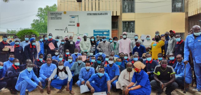 Tchad : une formation professionnelle réussie pour 200 jeunes scolarisés et non-scolarisés. © Malick Mahamat/Alwihda Info Tchad : une formation professionnelle réussie pour 200 jeunes scolarisés et non-scolarisés. © Malick Mahamat/Alwihda Info