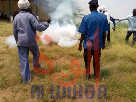 Tchad - Chikungunya : Biltine reçoit l'appui de la voirie d'Abéché pour la pulvérisation Tchad - Chikungunya : Biltine reçoit l'appui de la voirie d'Abéché pour la pulvérisation