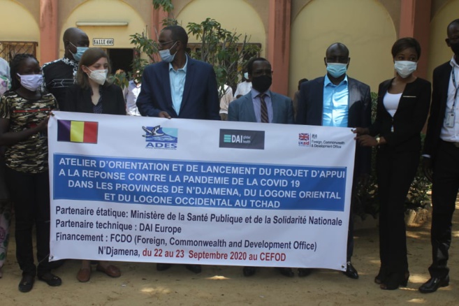 Tchad - Covid-19 : le projet de l'ADES se précise pour l'appui à la riposte dans 3 provinces Tchad - Covid-19 : le projet de l'ADES se précise pour l'appui à la riposte dans 3 provinces