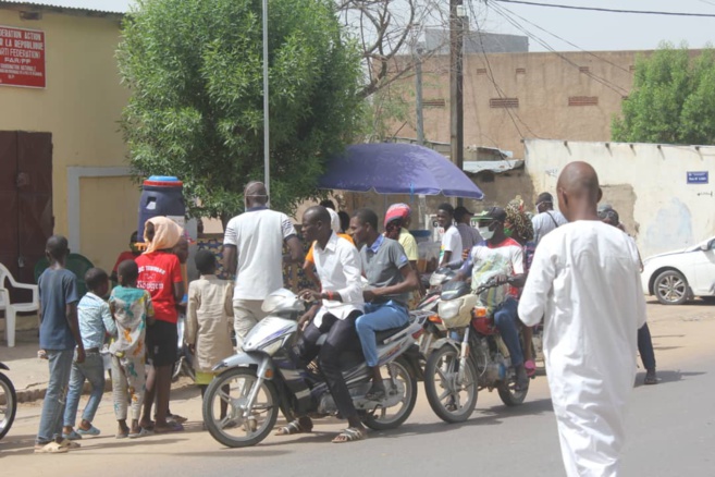 N'Djamena, capitale du Tchad. Illustration © Ben Kadabio/Alwihda Info N'Djamena, capitale du Tchad. Illustration © Ben Kadabio/Alwihda Info