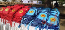 Tchad : la Fondation Grand Coeur remet 23.000 tables-bancs et 37.000 kits scolaires pour la rentrée. © Ben Kadabio/Alwihda Info Tchad : la Fondation Grand Coeur remet 23.000 tables-bancs et 37.000 kits scolaires pour la rentrée. © Ben Kadabio/Alwihda Info