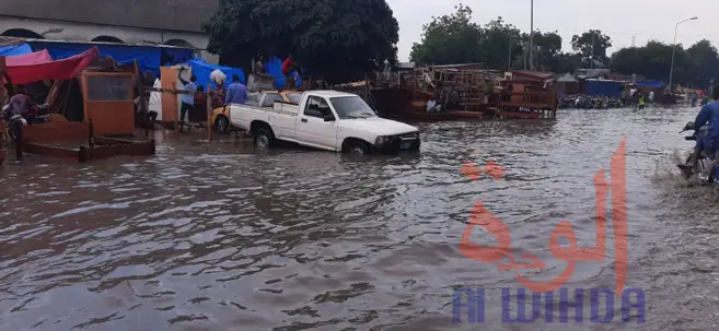 Tchad : des commerces impactés par les inondations au marché à Mil de N'Djamena