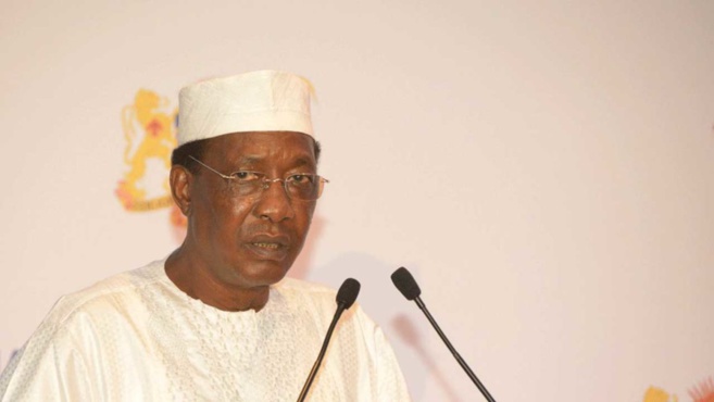 Le président du Tchad Idriss Déby. © DR