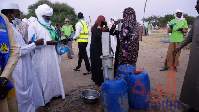 Tchad : le Cercle des Jeunes du MPS inaugure deux forages d'eau près de Moussoro
