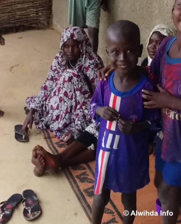 Des victimes d'inondations relogées dans une école à Kerfi (Sila), à l'Est du Tchad. © Mahamat Issa Gadaya/Alwihda Info