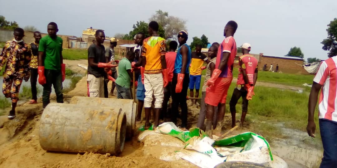Tchad : des actions citoyennes d’aménagement à Walia pour faire face aux inondations