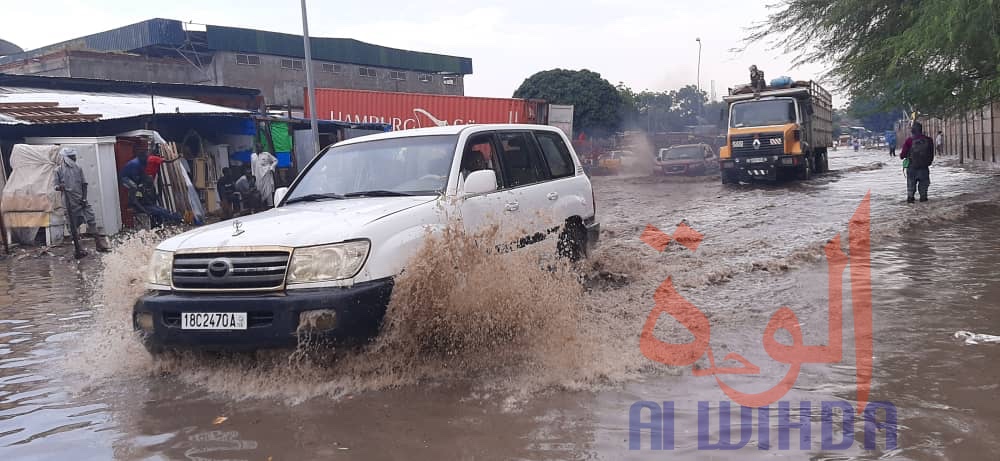 Tchad : des commerces impactés par les inondations au marché à Mil de N'Djamena