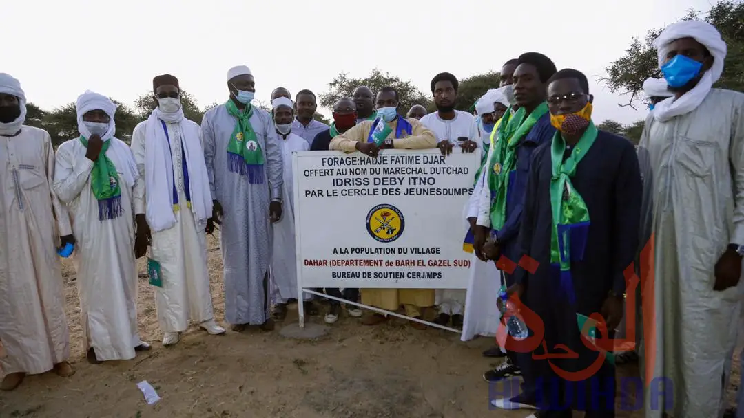 Tchad : le Cercle des Jeunes du MPS inaugure deux forages d'eau près de Moussoro