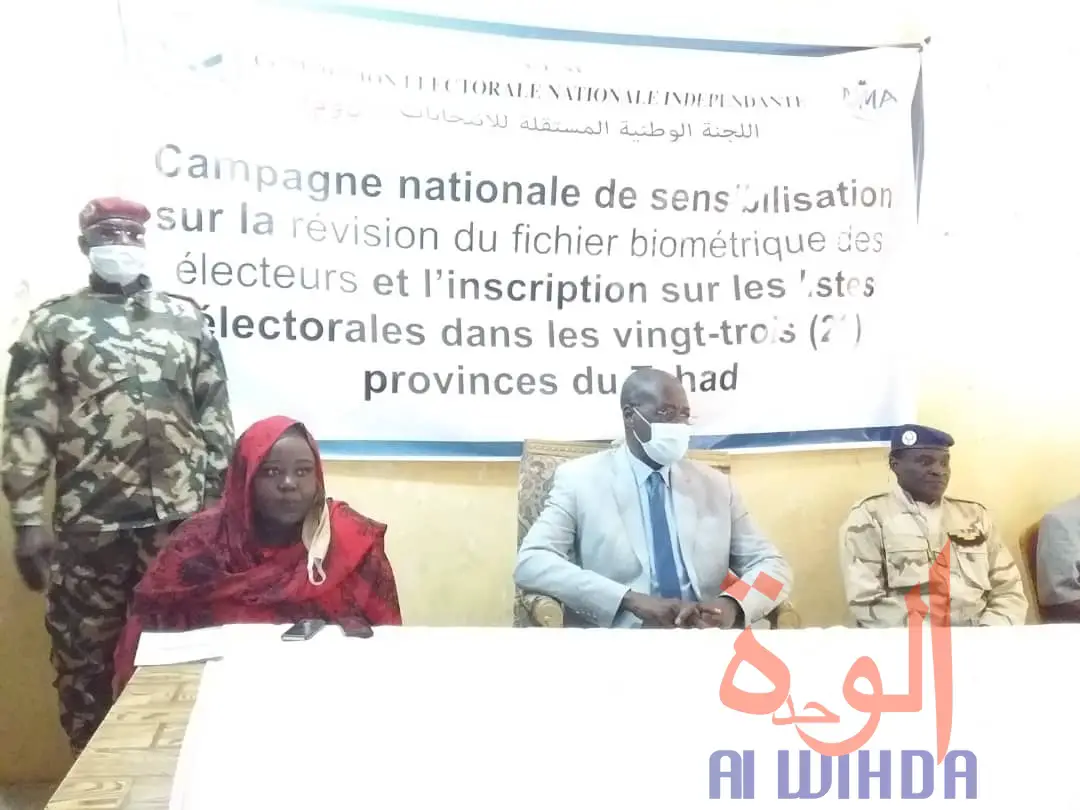 Tchad : les citoyens sensibilisés au Batha pour l'inscription sur la liste électorale. © Hassan Djidda Hassan/Alwihda Info