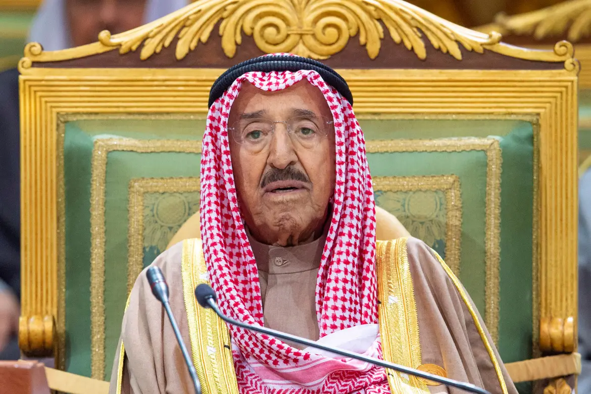 Cheikh Sabah Al-Ahmad Al-Jaber Al-Sabah. © Saudi Royal Court/Reuters