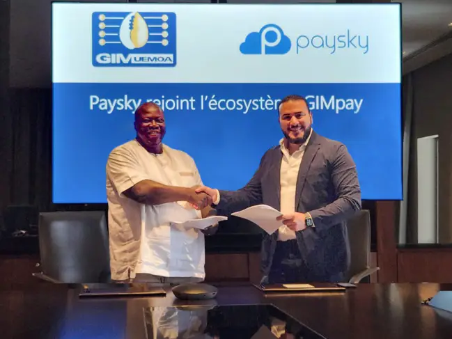 Afrique de l'Ouest : GIM-UEMOA s'associe à PaySky, pour révolutionner les services financiers