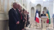 Tchad : Déby et Macron face à la presse