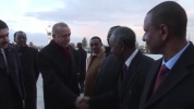 Le président Turc Erdogan salue la délégation tchadienne au Palais présidentiel à Ankara