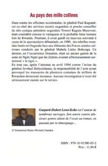 Au cœur des Grands Lacs africains Au cœur des Grands Lacs africains