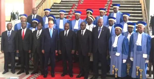 La cour du président de la RDC