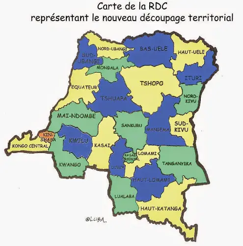 La régionalisation de la République Démocratique du Congo