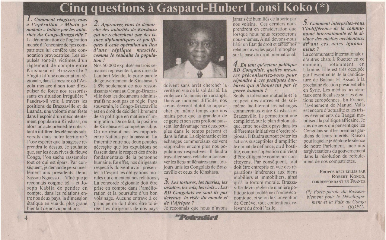 INTERVIEW KOKO Cinq questions
