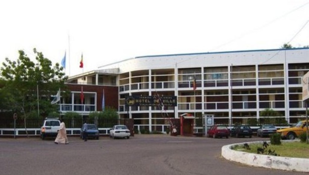 La mairie de Ndjamena, la capitale du Tchad. La mairie de Ndjamena, la capitale du Tchad.