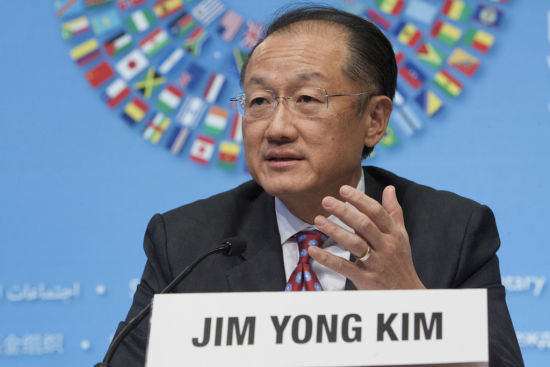 Chinese Vice Finance Minister: China supports Jim Yong Kim's reappointment