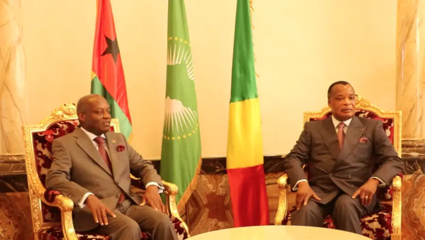 Coopération bilatérale : Le président de la Guinée Bissau en visite de travail  à Brazzaville