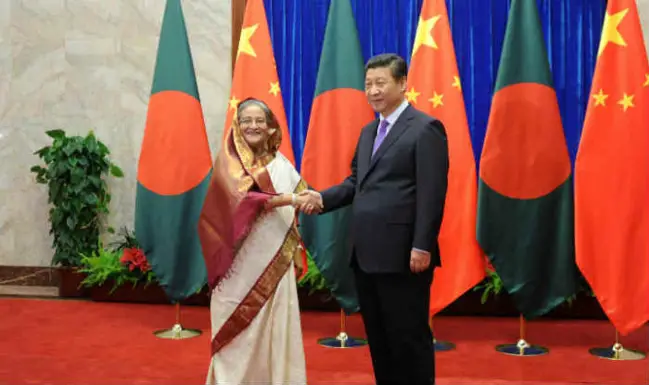 Xi to upgrade ties with Bangladesh