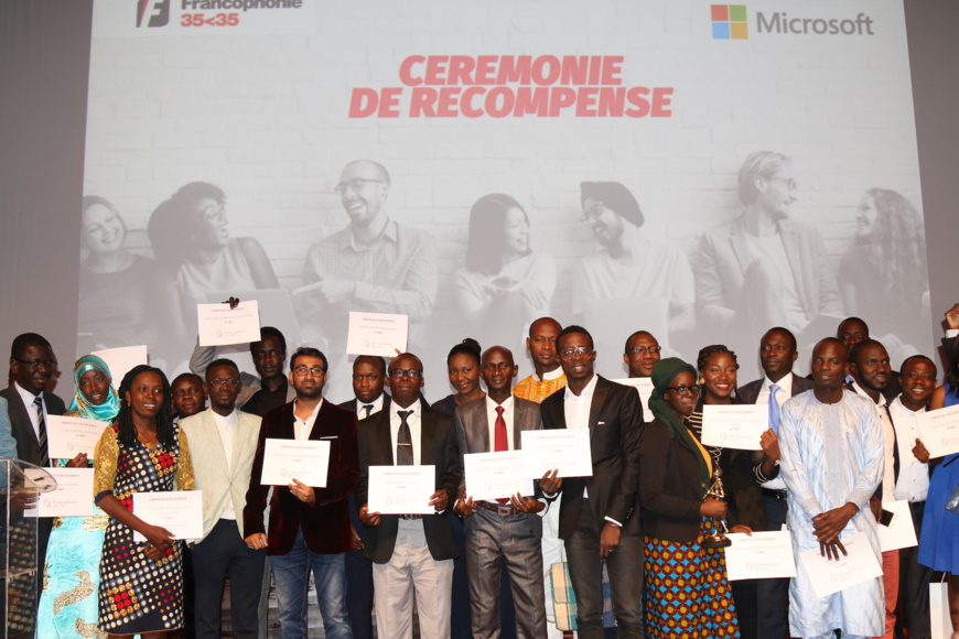 Didier Lalaye est le grand vainqueur de la première édition des Prix Jeunesse  de la Francophonie35<35