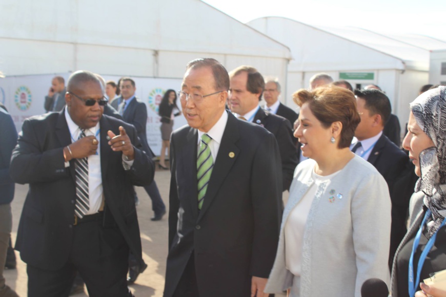 Ban Ki-moon encourage tous les États à ratifier l'accord de Paris sur le climat. Alwihda Info/D.W.