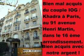 Djibouti: Bien mal acquis du couple présidentiel Khadra/IOG à Paris Djibouti: Bien mal acquis du couple présidentiel Khadra/IOG à Paris