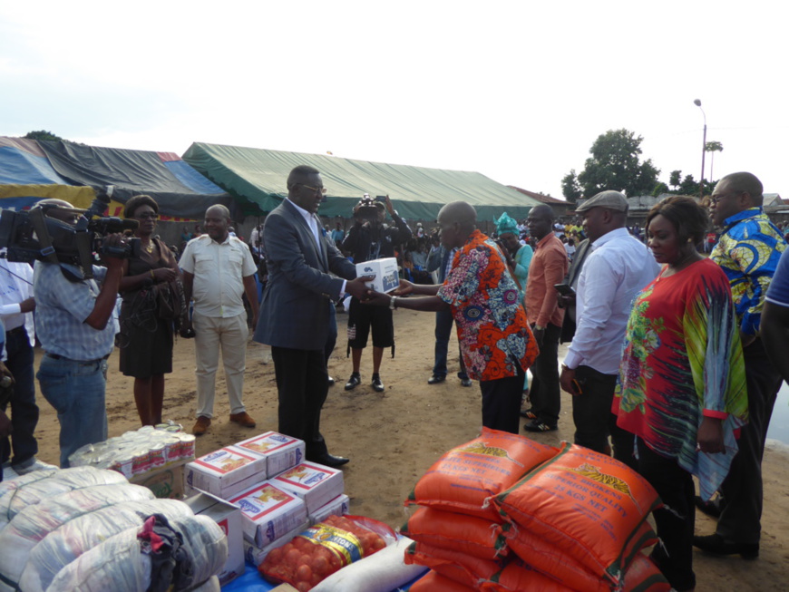 Action humanitaire au Congo : Guy Serge MBOUALA au chevet des déplacés du Pool