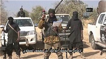 Le leader de Boko Haram dans sa fuite a abandonné son Coran et son drapeau