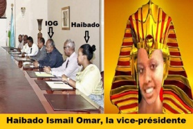 Djibouti/Népotisme: Haibado Ismail Omar, fille cadette du couple présidentiel et vice-présidente de la dictature familiale