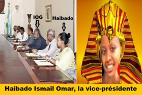 Djibouti/Népotisme: Haibado Ismail Omar, fille cadette du couple présidentiel et vice-présidente de la dictature familiale Djibouti/Népotisme: Haibado Ismail Omar, fille cadette du couple présidentiel et vice-présidente de la dictature familiale