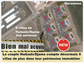 Bien mal acquis de la famille régnante à Djibouti : Et six villas de plus pour Haibado/Djama, le couple de voleurs